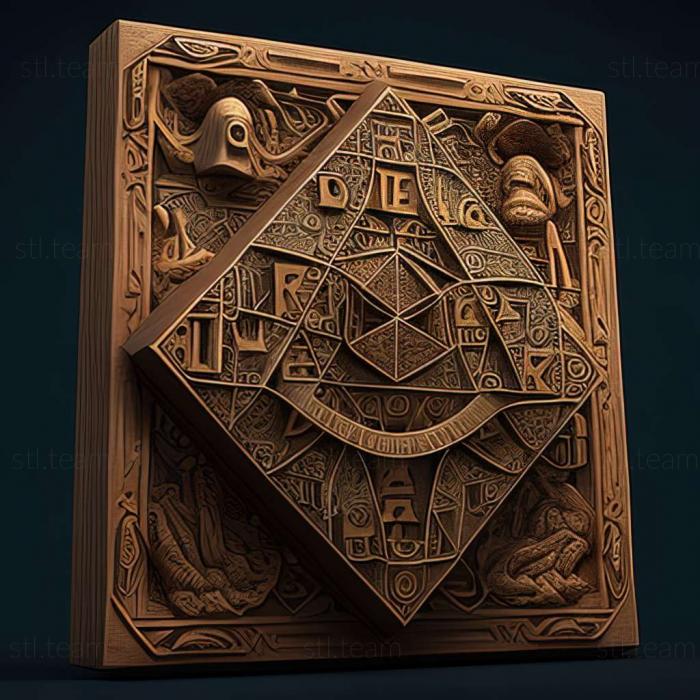 3D model The Da Vinci Code game (STL)